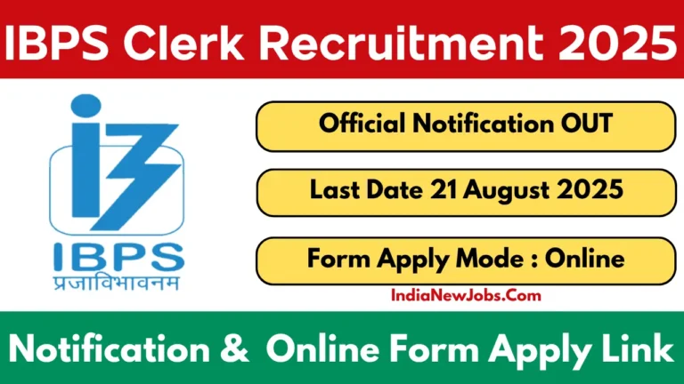 IBPS Clerk Notification 2025