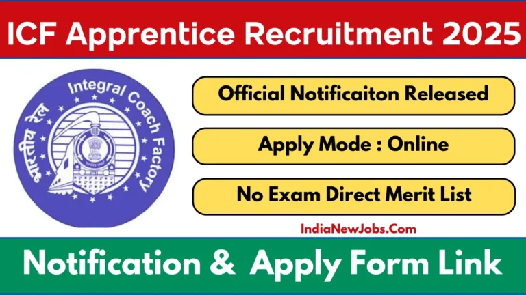 ICF Apprentice Recruitment 2025