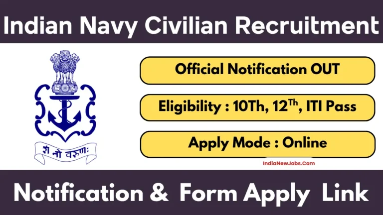 Indian Navy Civilian Recruitment 2025