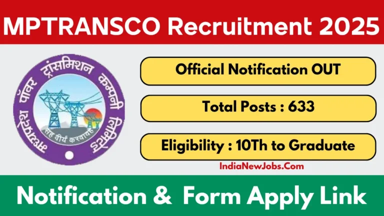 MPTRANSCO Recruitment 2025