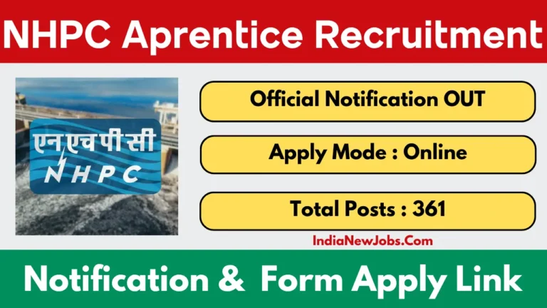 NHPC Apprentice Recruitment 2025