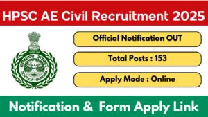HPSC AE Civil Recruitment 2025
