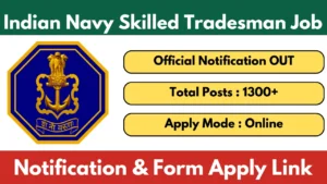 Indian Navy Tradesman Skilled Recruitment 2025
