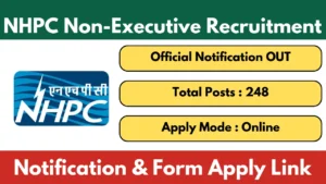 NHPC Non Executive Recruitment 2025