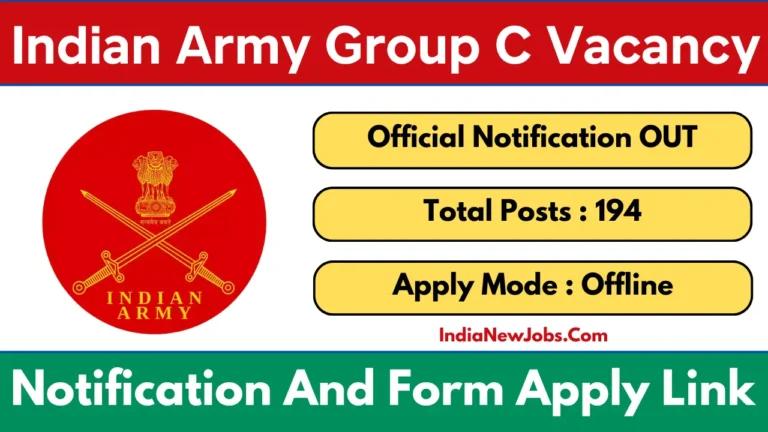 Army DG EME Group C Recruitment 2025