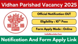 Bihar Vidhan Parishad Vacancy 2025