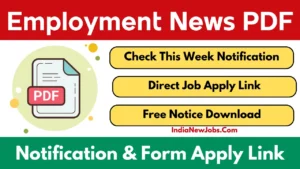 Employment News PDF Free Download