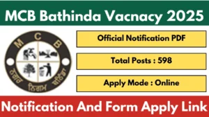 Municipal Corporation Bathinda Recruitment 2025
