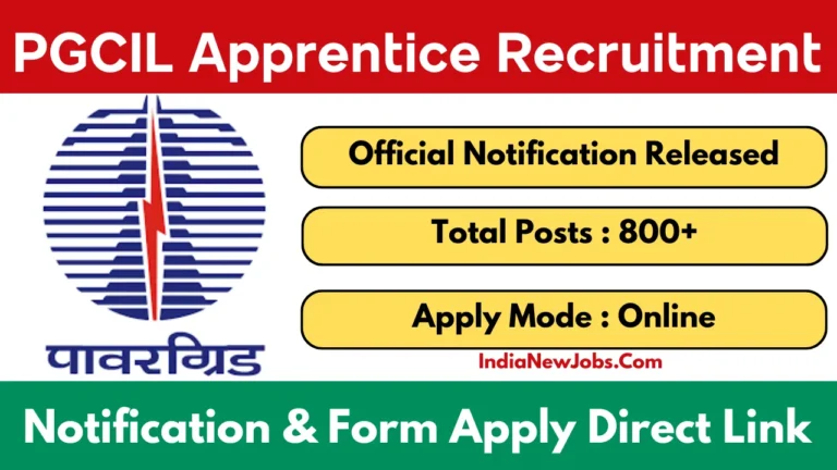PGCIL Apprentice Recruitment 2025