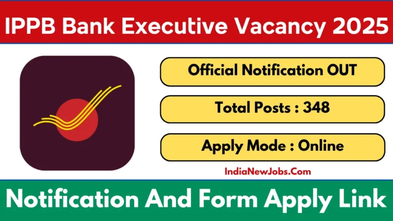 IPPB Bank Executive Recruitment 2025