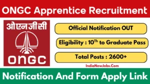 ONGC Apprentice Recruitment 2025