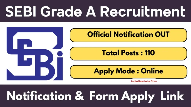 SEBI Grade A Recruitment 2025