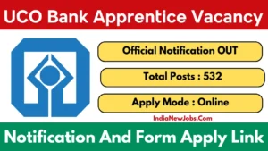UCO Bank Apprentice Recruitment 2025