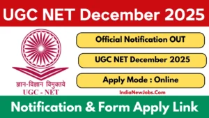 UGC NET December 2025 Notification