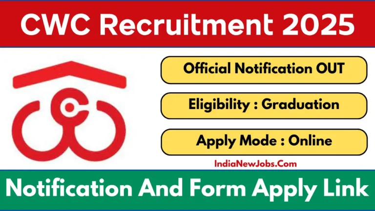 CWC Recruitment 2025