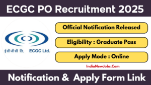 ECGC PO Recruitment 2025
