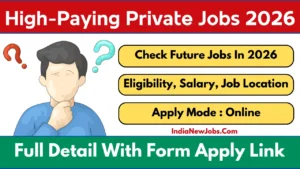 High-Paying Private Sector Jobs 2026