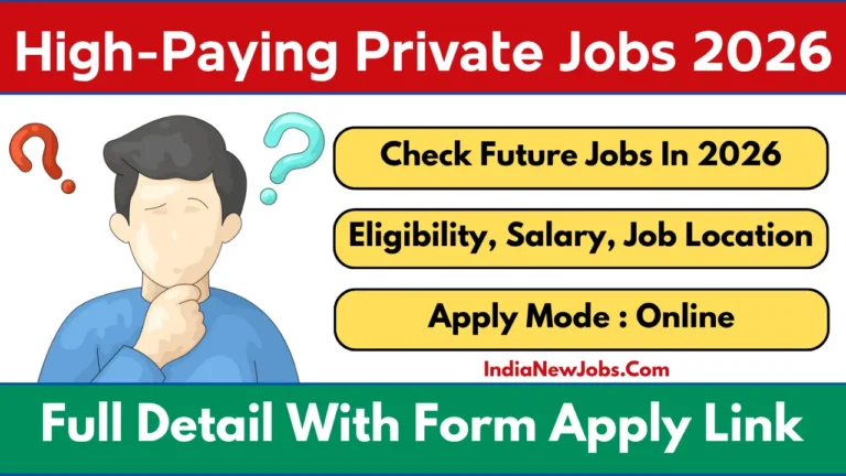 High-Paying Private Sector Jobs 2026