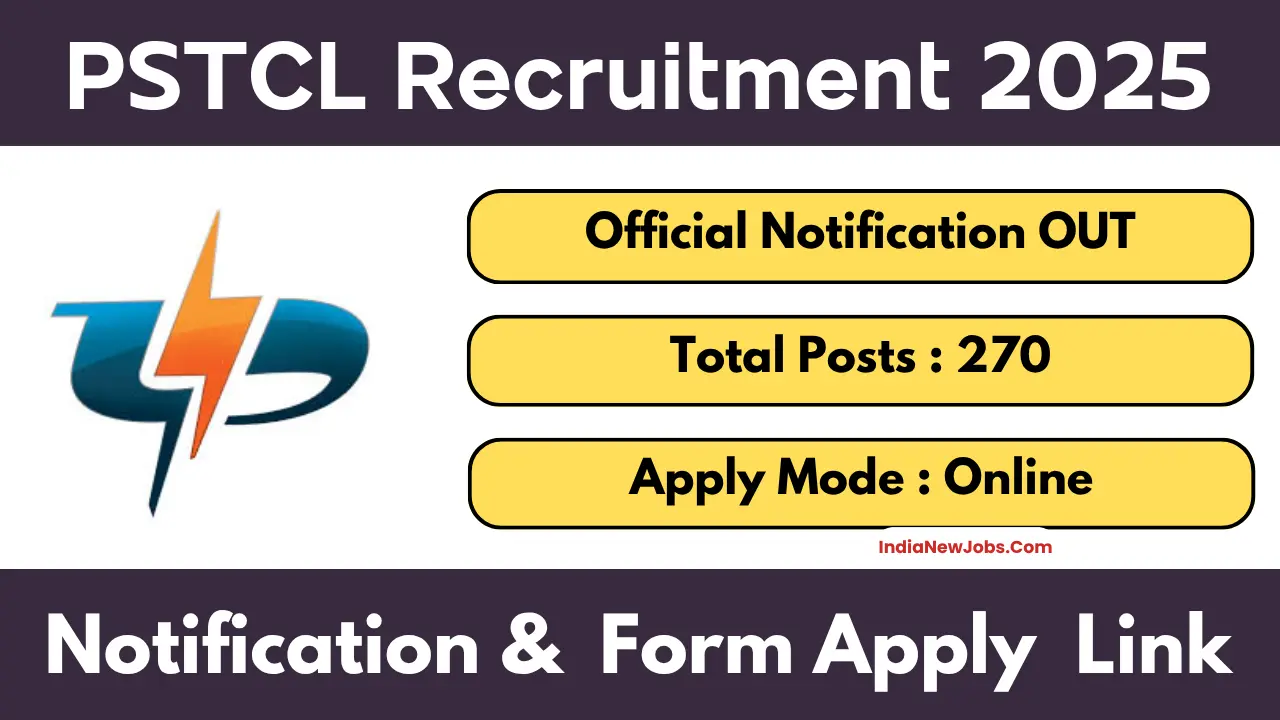 Punjab PSTCL Recruitment 2025