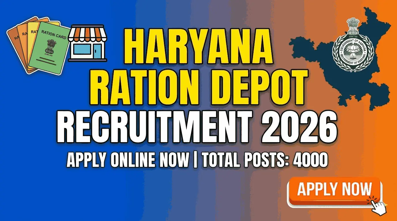 Haryana Ration Depot Apply Online 2026