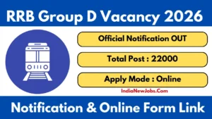 Railway Group D Recruitment 2026