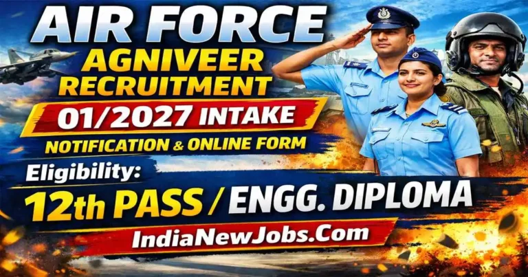 Air Force Agniveer Recruitment 012027