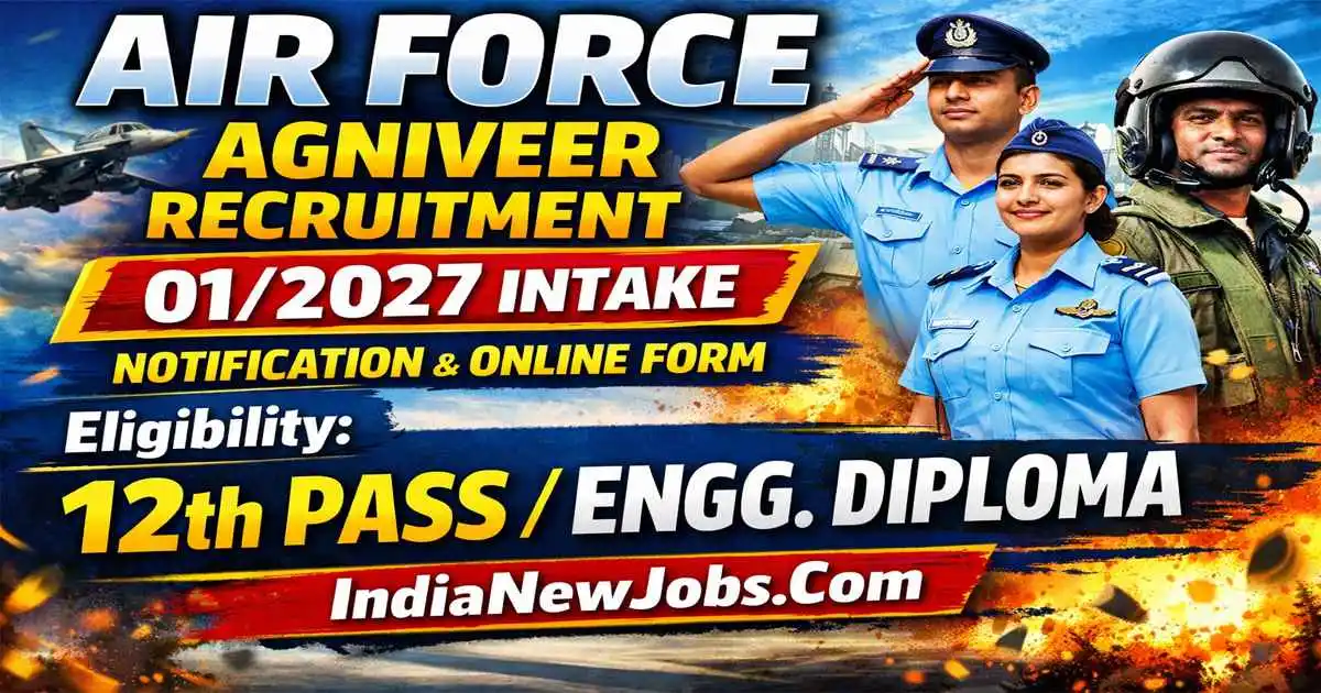Air Force Agniveer Recruitment 012027