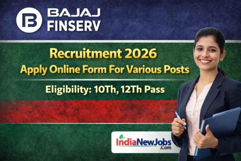 Bajaj Finserv Recruitment 2026 Apply Online Form For Various Posts