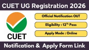 CUET UG Registration 2026