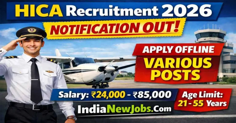 HICA Recruitment 2026