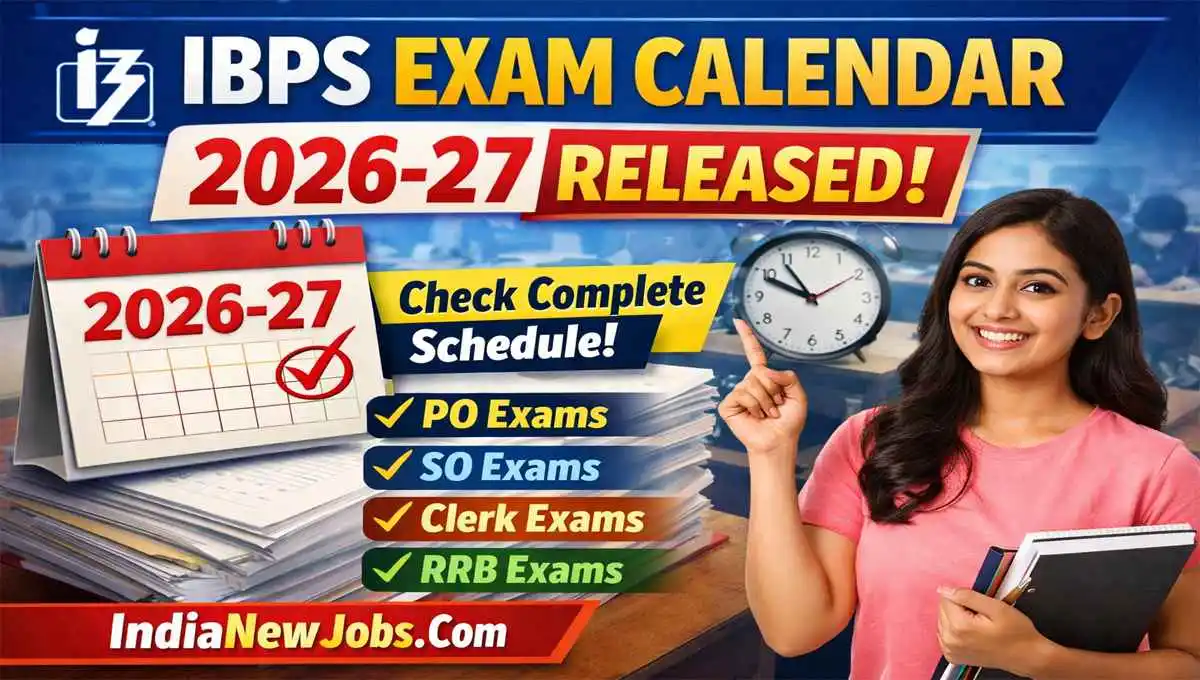 IBPS Exam Calendar 2026–27