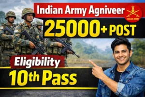 Indian Army Agniveer Recruitment 2026 joinindianarmy.nic.in