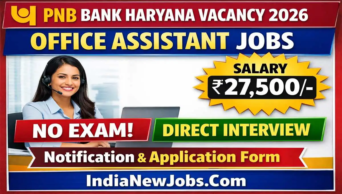 pnb bank haryana vacancy 2026