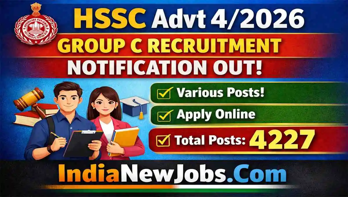 HSSC Group C Vacancy 042026