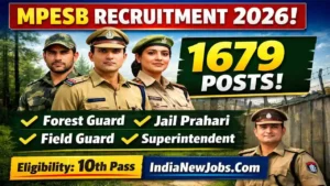 MPESB Recruitment 2026