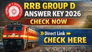 Railway Group D Answer Key 2026