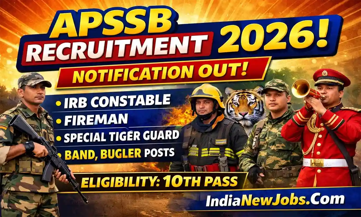 APSSB Recruitment 2026