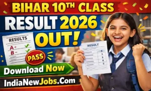 Bihar Board 10Th Result Check 2026