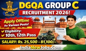 DGQA Group C Recruitment 2026