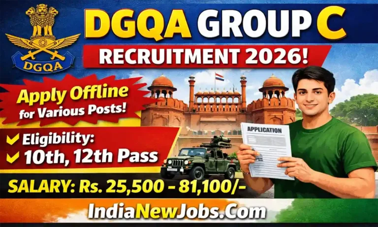 DGQA Group C Recruitment 2026