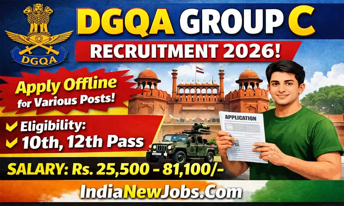 DGQA Group C Recruitment 2026
