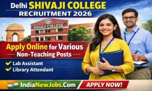 Delhi Shivaji College Recruitment 2026