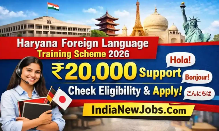 Haryana Foreign Language Training Scheme 2026