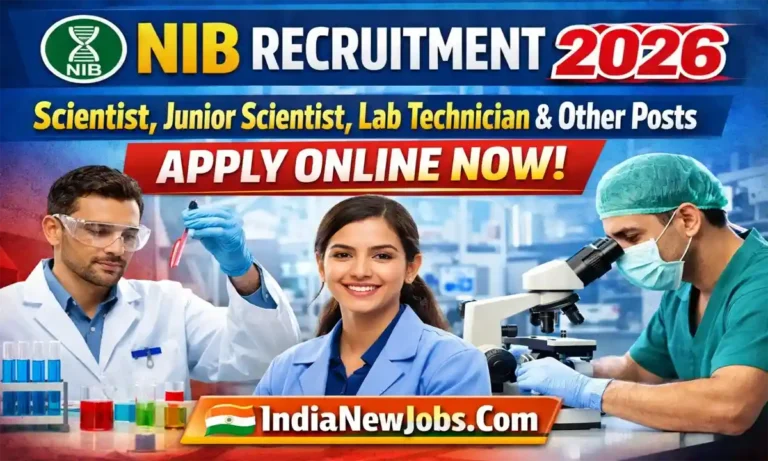 NIB Recruitment 2026
