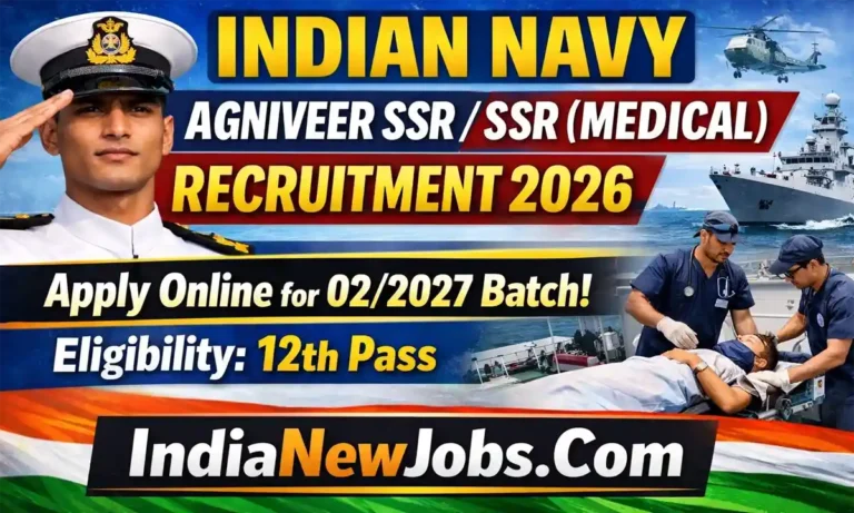 Navy Agniveer SSR Recruitment 2026