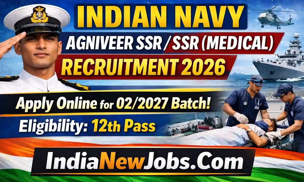 Navy Agniveer SSR Recruitment 2026