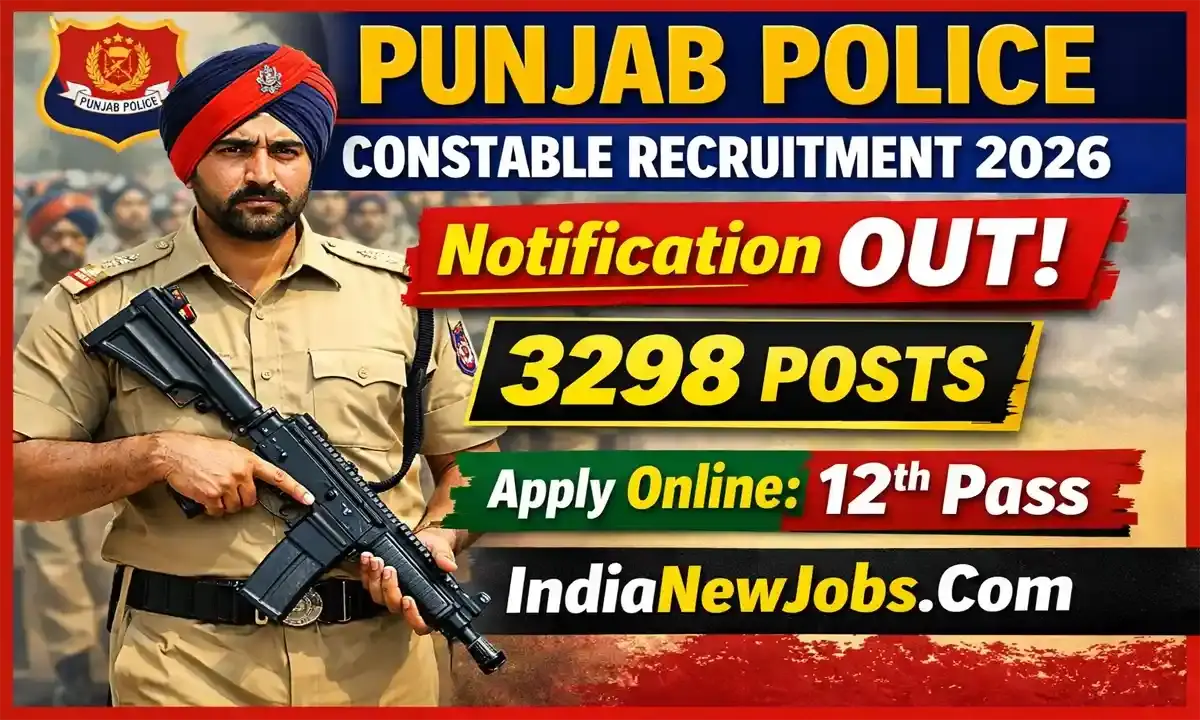 Punjab Police Constable Recruitment 2026