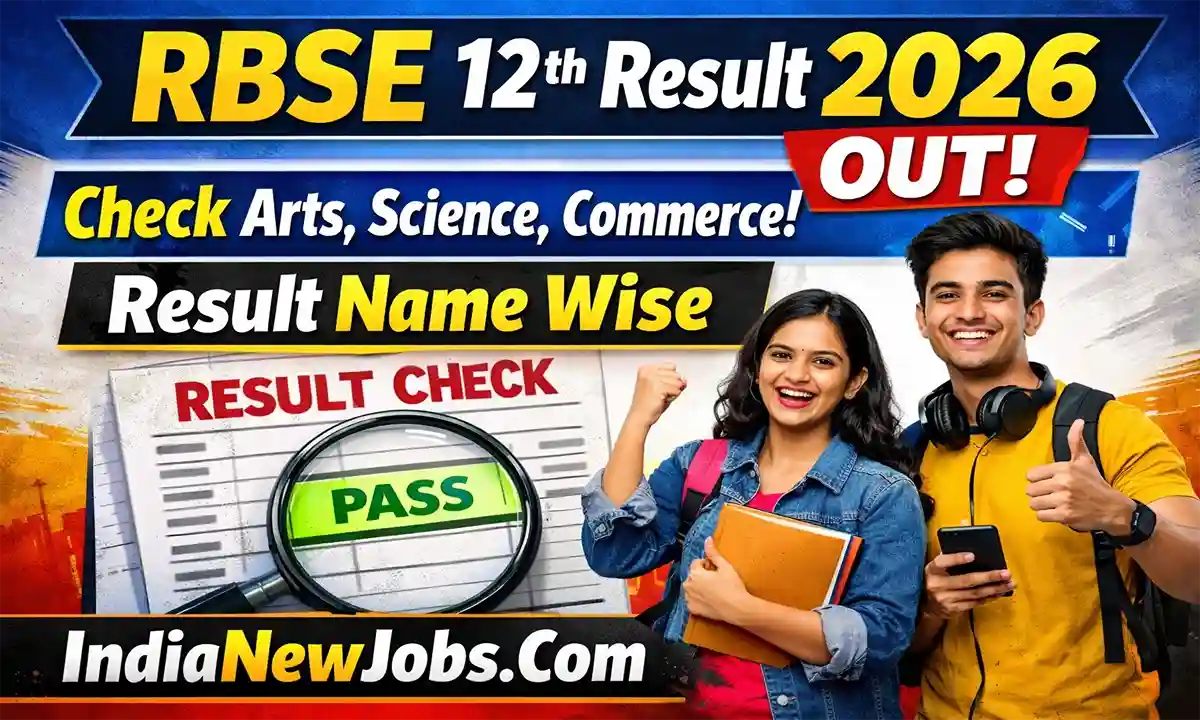 Rajasthan Board 12th Result 2026