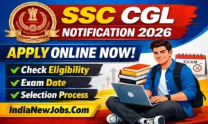 SSC CGL Notification 2026