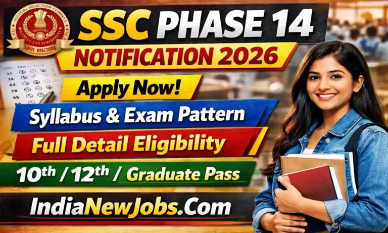 SSC Phase 14 Notification 2026